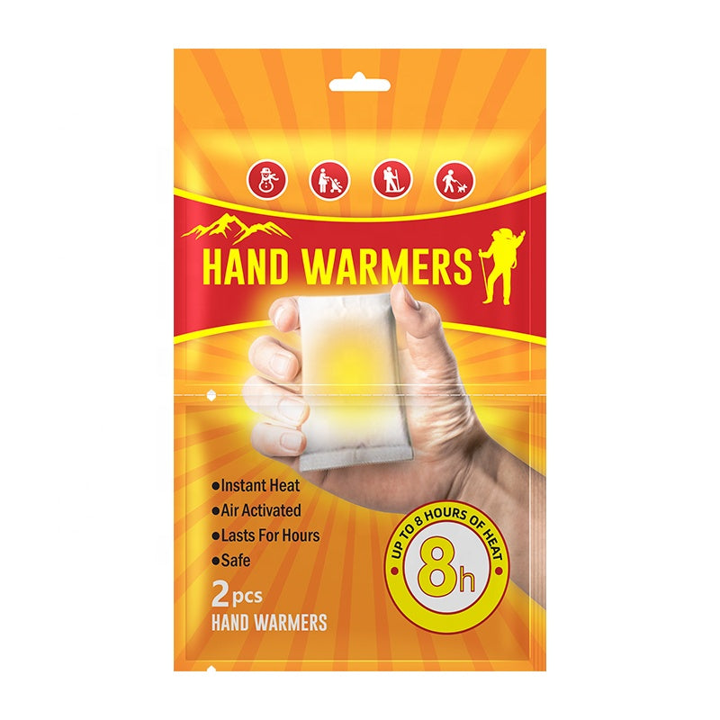 Hot Sale Disposable Air Activated Extreme Cold Hand Warmers for Men Women Kids Bulk Pack Skiing Hiking Winter Use Hand WarmerMOQ:1000pieces
