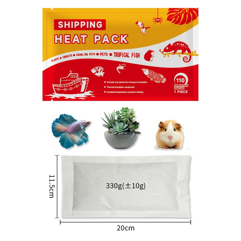 Transport Heat Pack 72 Hour Reptile Shipping Warmer Heat PackMOQ:1000pieces