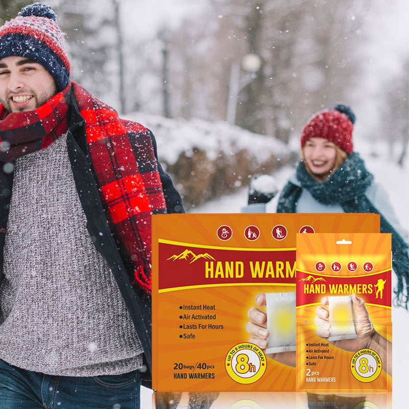 Hot Sale Disposable Air Activated Extreme Cold Hand Warmers for Men Women Kids Bulk Pack Skiing Hiking Winter Use Hand WarmerMOQ:1000pieces